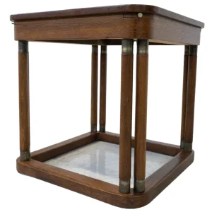 Oak Game Table, 1920s