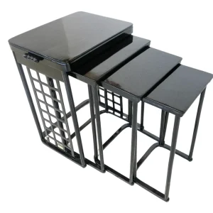 Nesting Tables "986" by Josef Hoffman, Vienna, 1900s