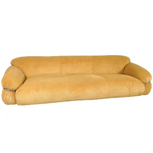 Three-Seater Sesann Sofa by Gianfranco Frattini for Cassina, Italy, 1970s