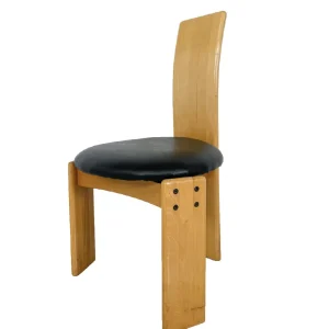 Set of 6 Dining Chairs by Mario Marenco for Mobil Girgi, Italy, 1970s