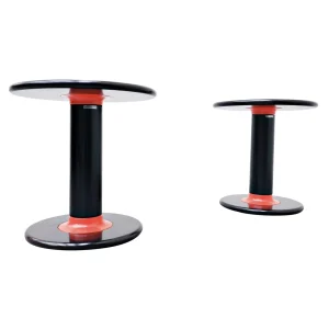 Ettore Sottsass "Rocchetto" Italian Side Tables for Poltronova, 1964