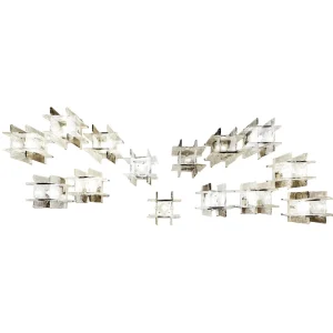 Mid-Century Modern Pair of Sconces by Carlo Nason for Mazzega, 1970s