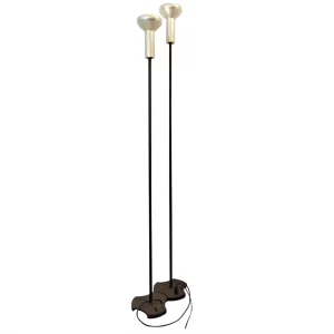 'Model 1073' 2 Floor Lamps by Gino Sarfatti for Arteluce