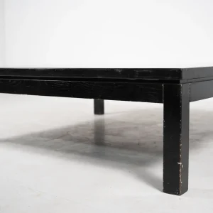 Large Coffee Table by Etienne Allemeersch, Resin with a Fossil Stone Inlay, 1960s