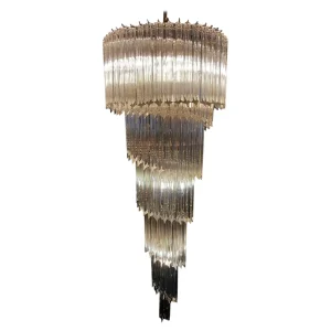 "Cascade" Chandelier In Murano Glass, 1970s