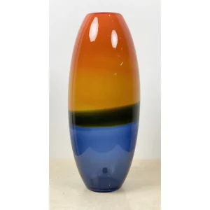 Mid Century Murano Glass vase by Gino Cenedese