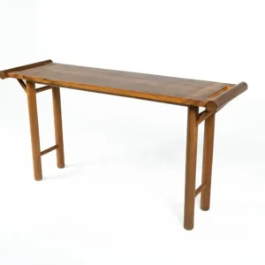 Mid Century Console, Walnut, Italy, 1970s