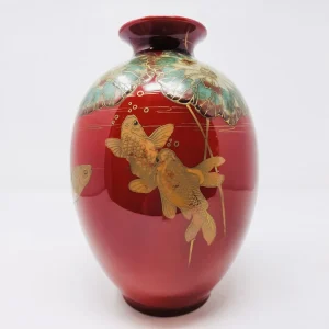 Doulton Art Nouveau Vase Painted by WG Hodkinson