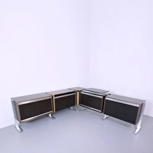 Set Of Modular Sideboard By Michel Ducaroy, Ligne Roset, 1970s