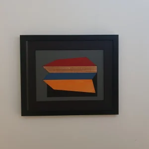Abstract Watercolour by Guy Vandenbranden, Belgium