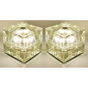 Pair of Cubosfera Lights by Mendini