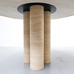 Travertine Dining Table