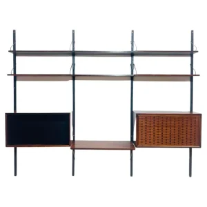 Mid Century Modern Wall Unit by Poul Cadovius