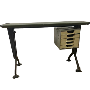 Mid Century Modern Arco Series Desk by BBPR for Olivetti