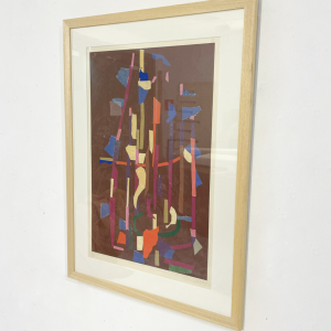 Framed Lithography by André Lanskoy, 1970s - Signed