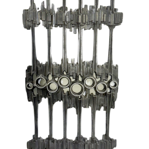 Mid-Century Modern Wrought Iron Wall Decoration