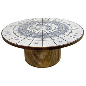 Bjorn Wiinblad Coffee Table, Ceramic, Danemark, 1960s