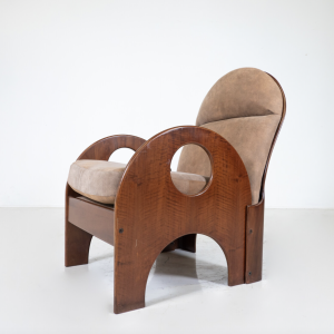 Mid-Century Arcata Armchair by Gae Aulenti for Poltronova, 1960s