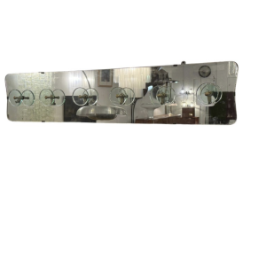 Mid-Century Modern Italian Mirror/Coat Rack, 1950s