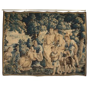 18th Century Antique French Aubusson Tapestry