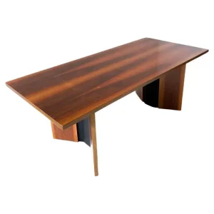 Mid Century Modern Italian Wooden Dining Table