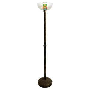 Mid Century Modern Poliarte Style Floor Lamp in Murano Glass