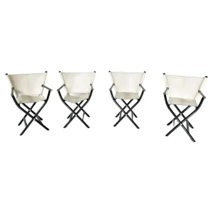 Set of Mid Century Folding Armchairs by Rossi di Albizzate & Redwall