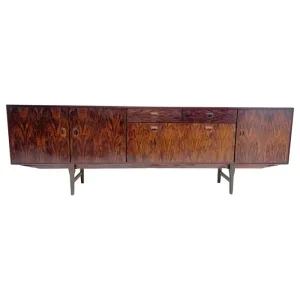 Mid Century Modern Belgian Wooden Sideboard