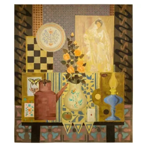 Mid Century Modern Painting by Jos Seeuws