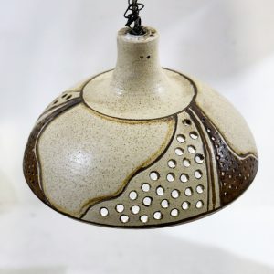 Mid-Century Modern Ceramic Pendant Lamp, Scandinavian, 1960s