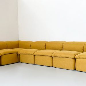 Mid-Century Modern Modular Sofa, Italy, 1960s - New Upholstery