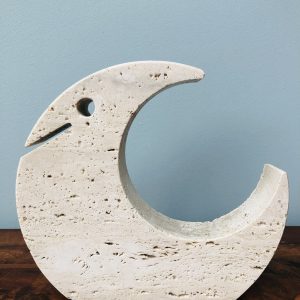1970's Travertine Sculpture by Fratelli Mannelli