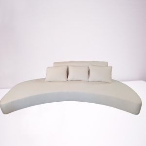 Curved Sofa in the Style of Vladimir Kagan