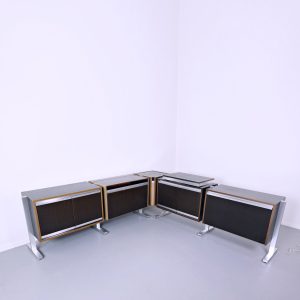 Set Of Modular Sideboard By Michel Ducaroy, Ligne Roset, 1970s
