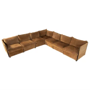 Landeau Sofa by Mario Bellini for Cassina, 1970s - Original Upholstery