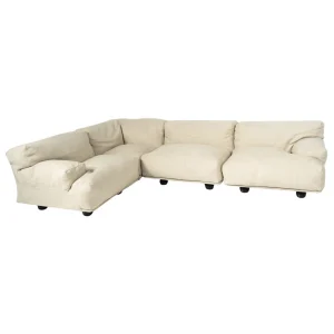 Mid-Century Modern Modular Fiandra Sofa by Vico Magistretti, Cassina, 1970s