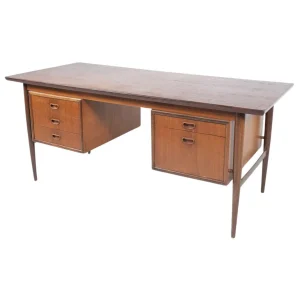 Mid-Century Desk by Oswald Vermaercke for V-Form, 1960s