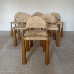Set of 6 Alessandro Becchi Dining Chairs