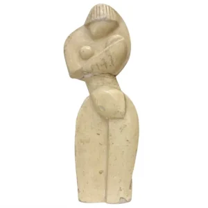 Sculpture "Mother and child" by Marthe Donas, Plaster, 1910s