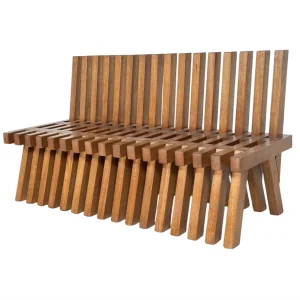 Contemporary Wooden Bench, Italy