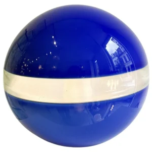 Mid-Century Blue Table Lamp by Carlo Nason for Mazzega, 1960s