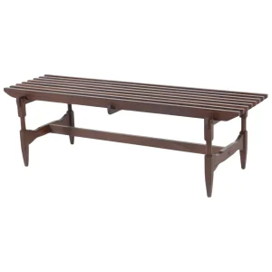 Mid-Century Modern Wooden Bench by Ico and Luisa Parisi, Italy, 1950s