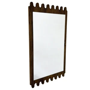 Contemporary Wooden Mirror, Italy - 2 Available