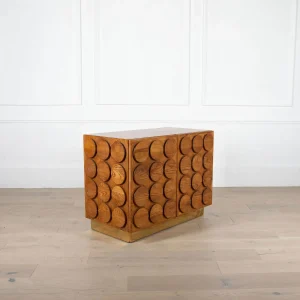 Contemporary  Sculptural Brutalist Cabinet