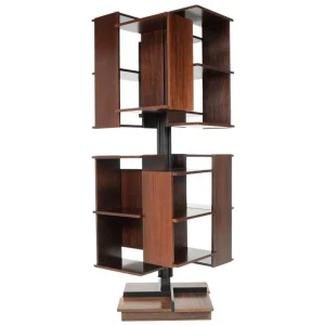 Rotating Bookcase "Centro" by Claudio Salocchi, Italy, 1960s