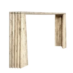 Mid-century Travertine Console, Italy