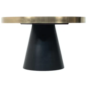 Brass Side Table, Belgium, 1980s