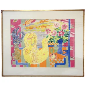 Jos Seeuws (1912-2003) Painting, Belgium, 1970s