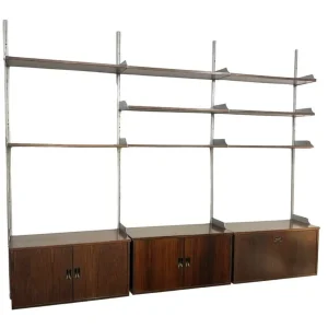 Mid-Century Modern Wall Unit, Stildomus, Italy, 1960s