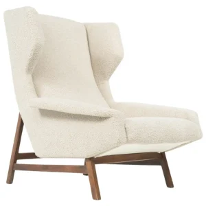 Mid-Century Modern Armchair 877 by Gianfranco Frattini for Cassina